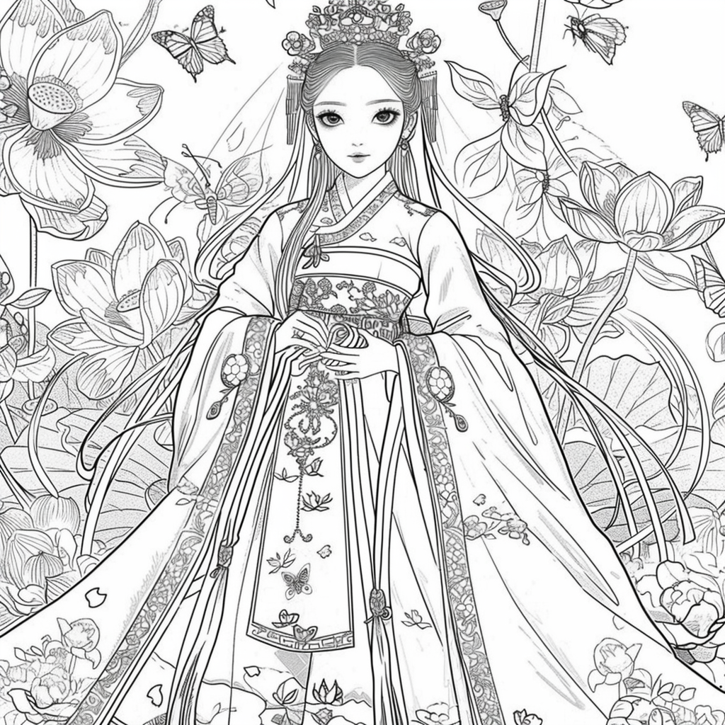 The Radiant Lotus Bride