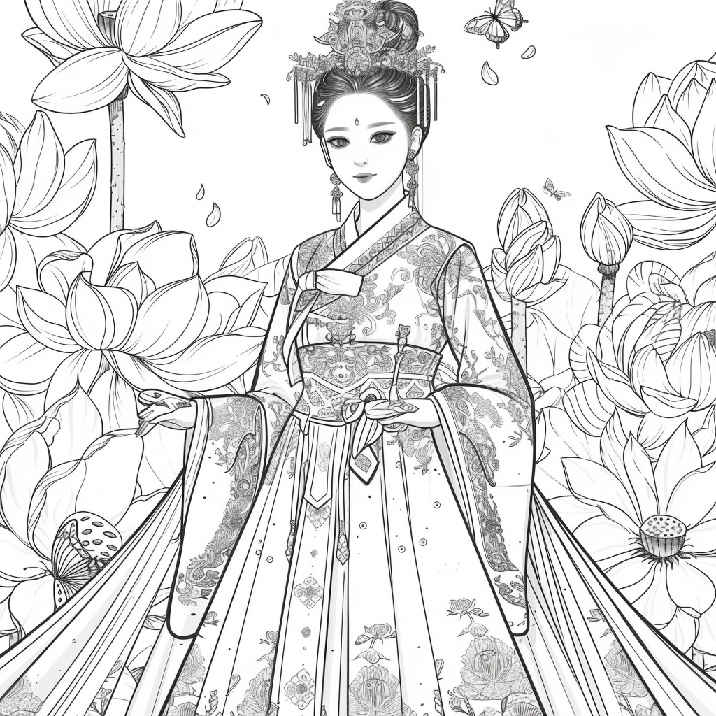 The Radiant Lotus Bride
