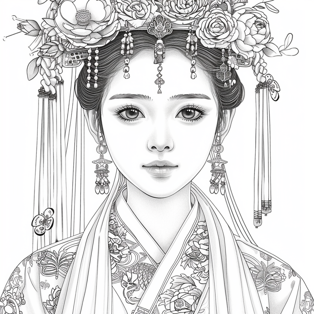 Blossom-Crowned Grace