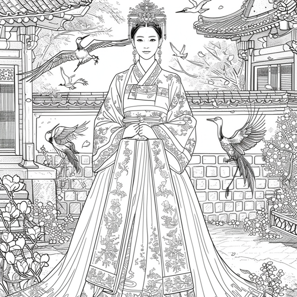 Majestic Radiance: The Royal Bride of Blossoms
