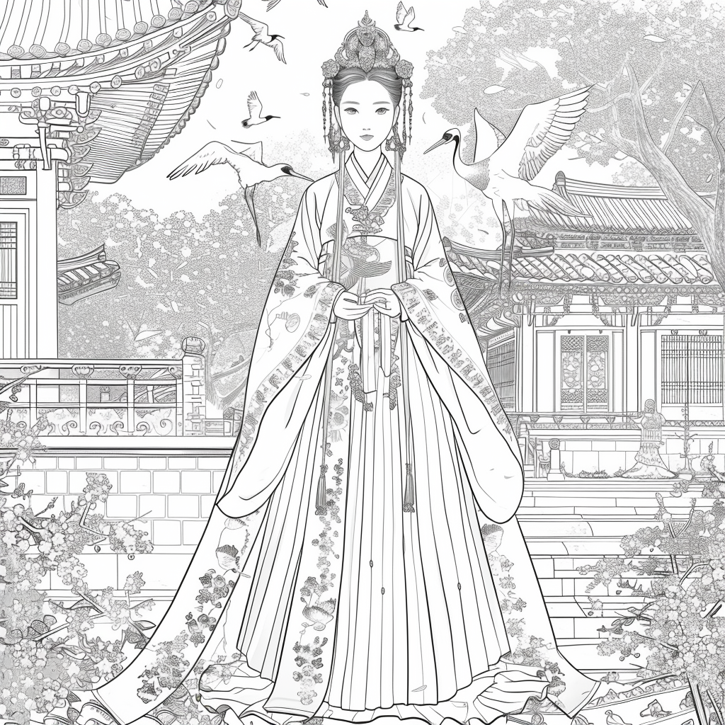 Majestic Radiance: The Royal Bride of Blossoms