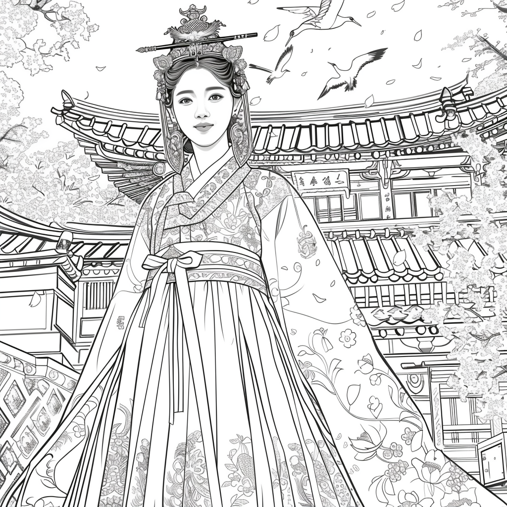 Majestic Radiance: The Royal Bride of Blossoms