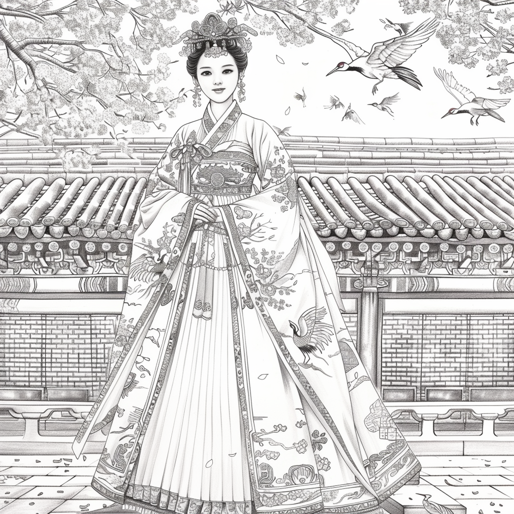 Majestic Radiance: The Royal Bride of Blossoms