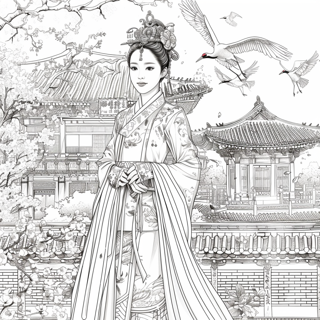 Majestic Radiance: The Royal Bride of Blossoms