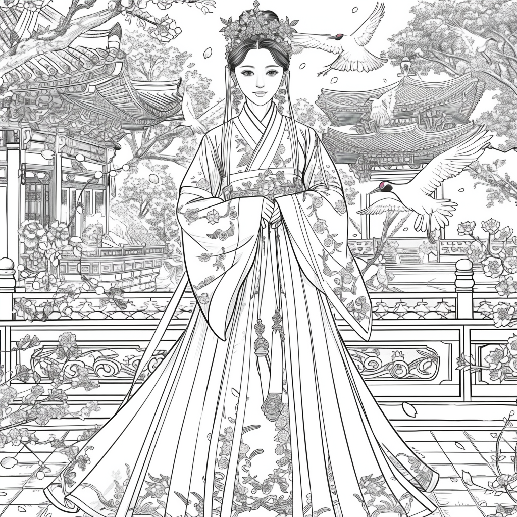 Majestic Radiance: The Royal Bride of Blossoms