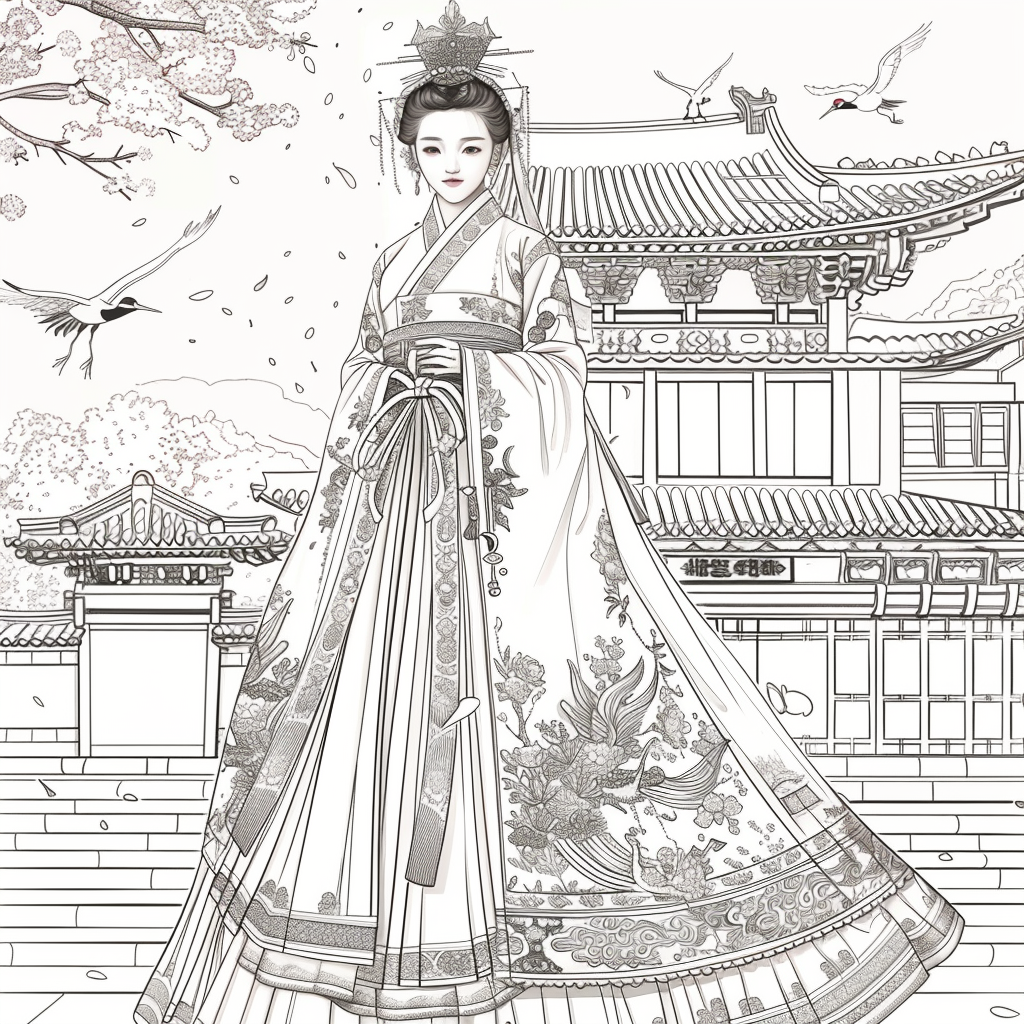 Majestic Radiance: The Royal Bride of Blossoms