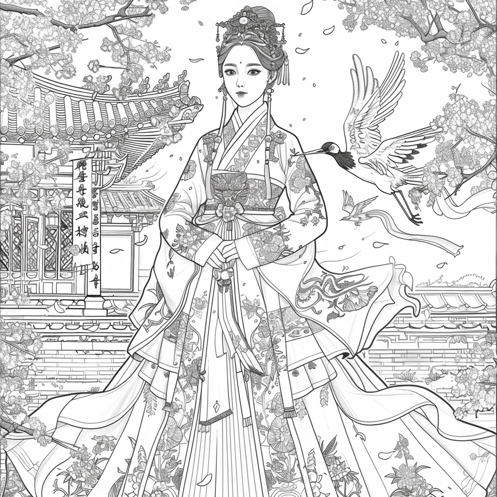 Majestic Radiance: The Royal Bride of Blossoms