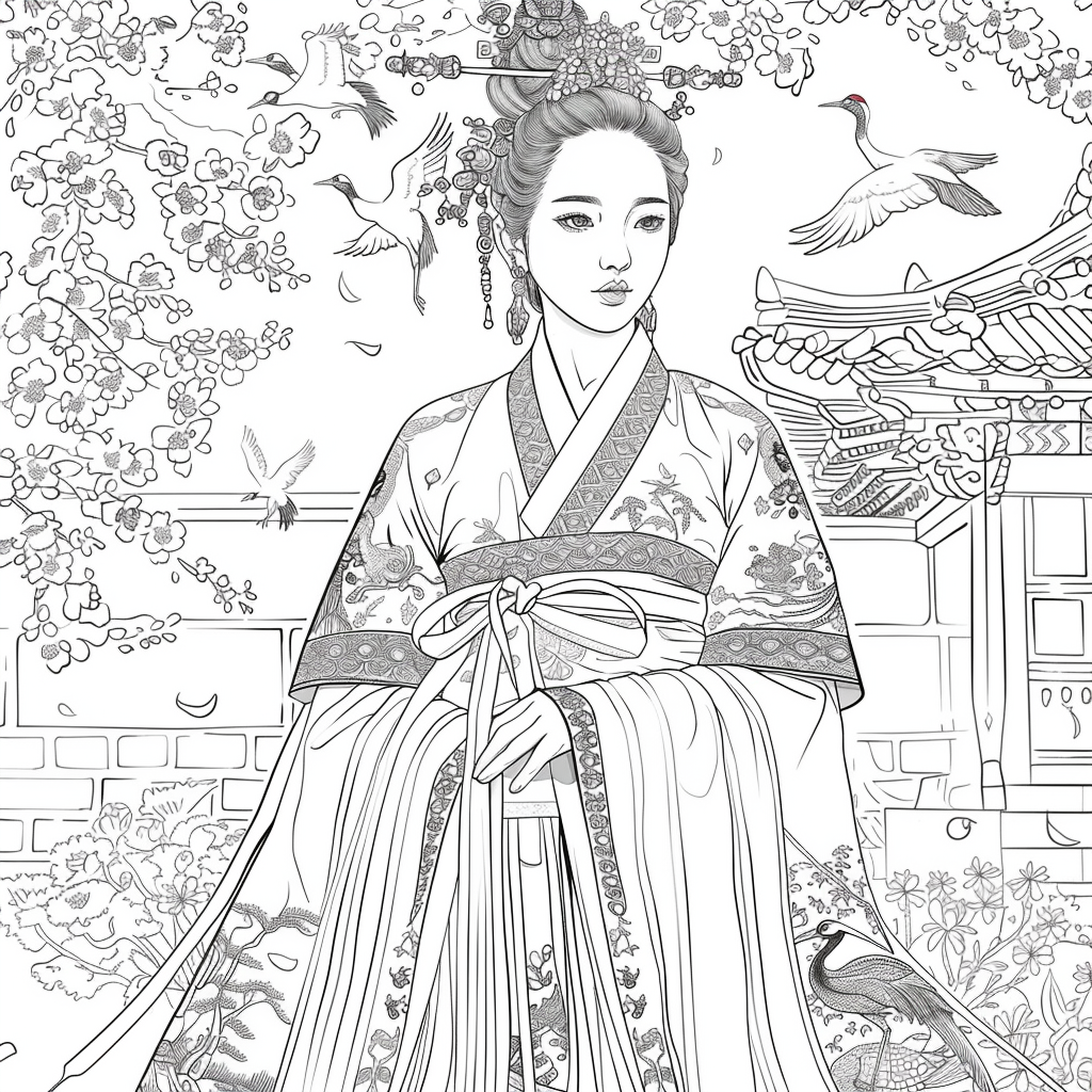 Majestic Radiance: The Royal Bride of Blossoms