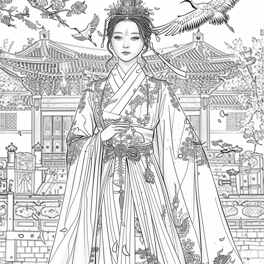 Majestic Radiance: The Royal Bride of Blossoms