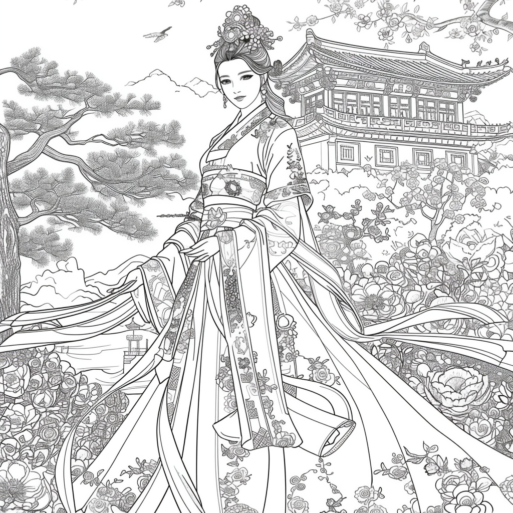 The Golden Empress of Blossoming Realms