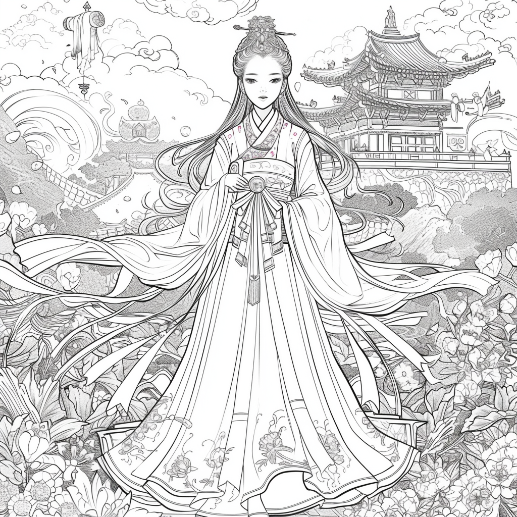 The Golden Empress of Blossoming Realms
