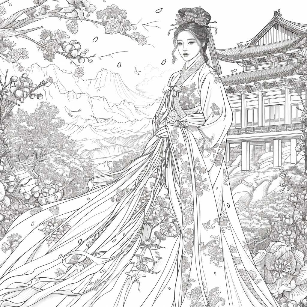 The Golden Empress of Blossoming Realms
