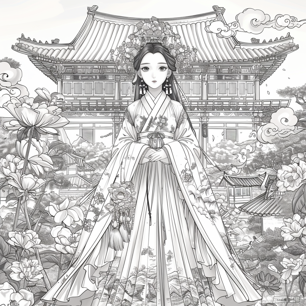 The Golden Empress of Blossoming Realms