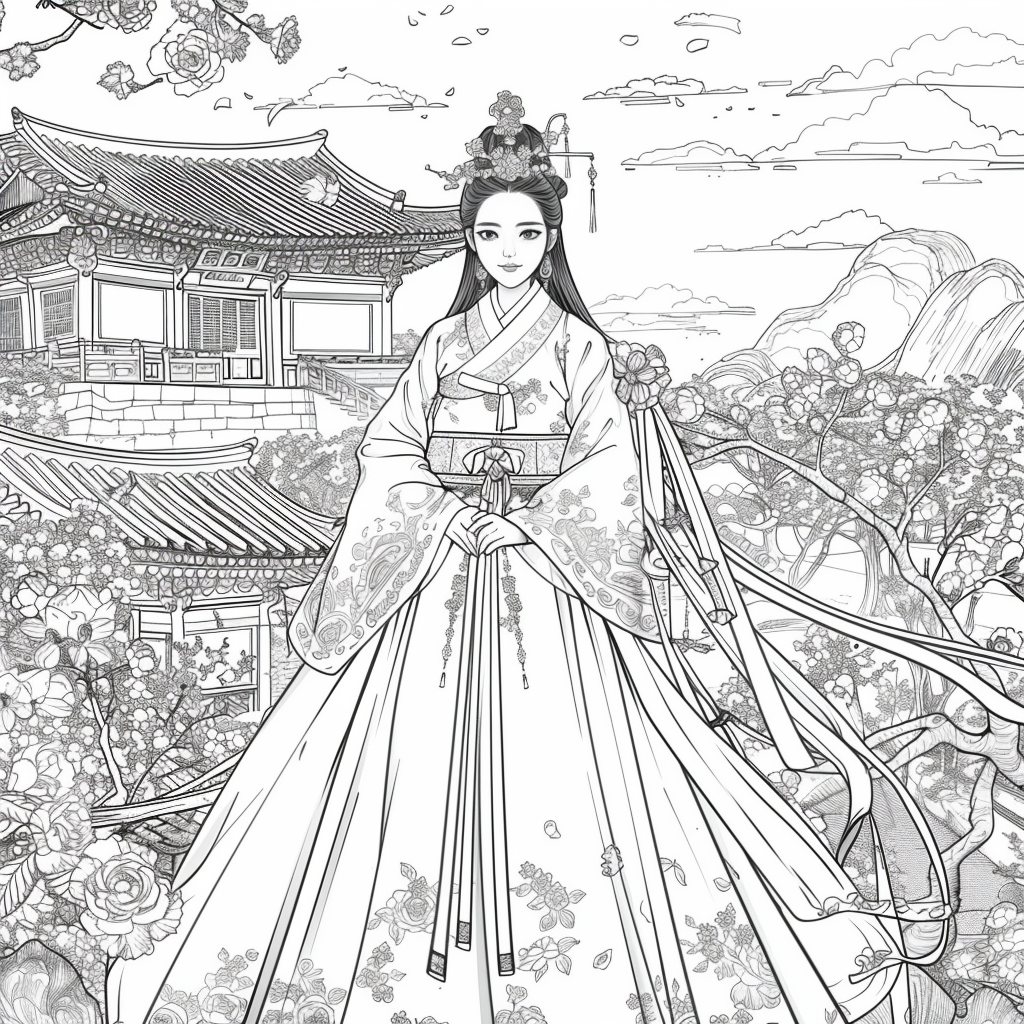 The Golden Empress of Blossoming Realms