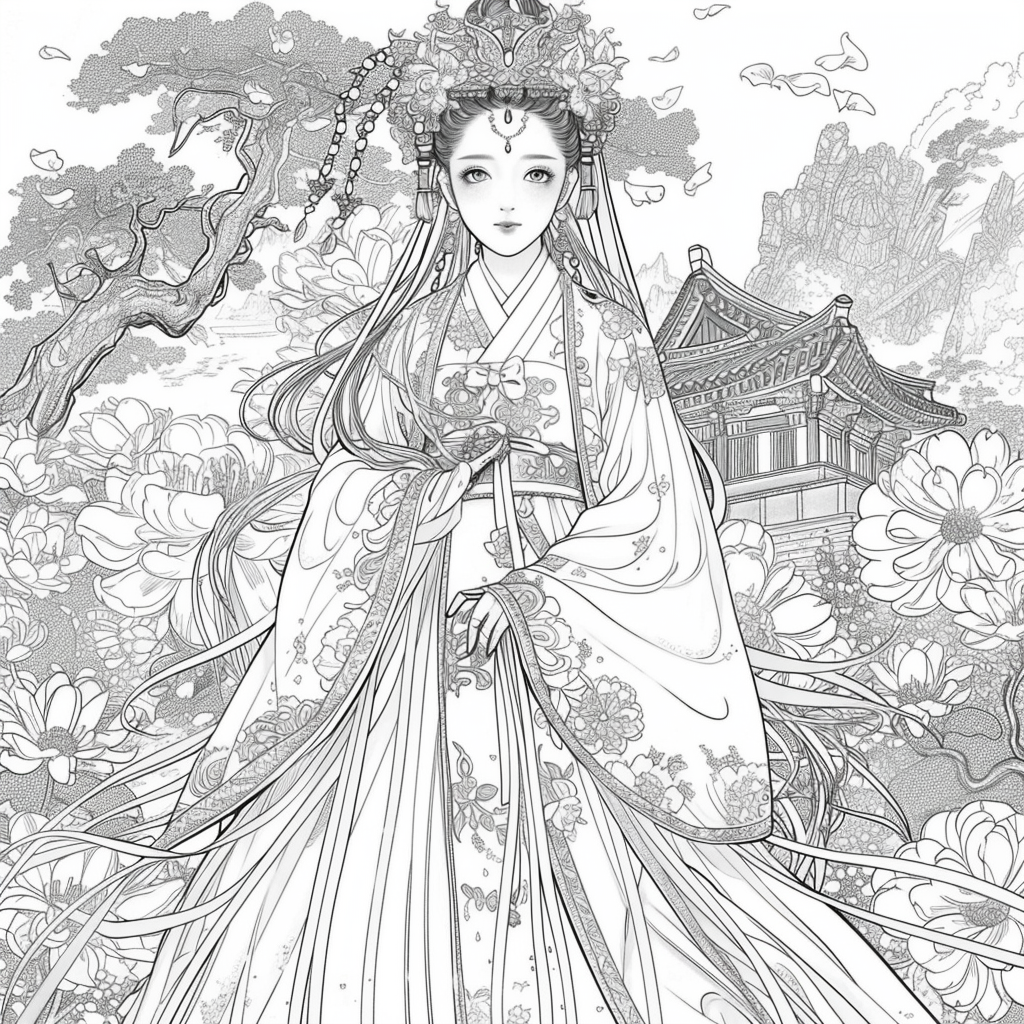 The Golden Empress of Blossoming Realms