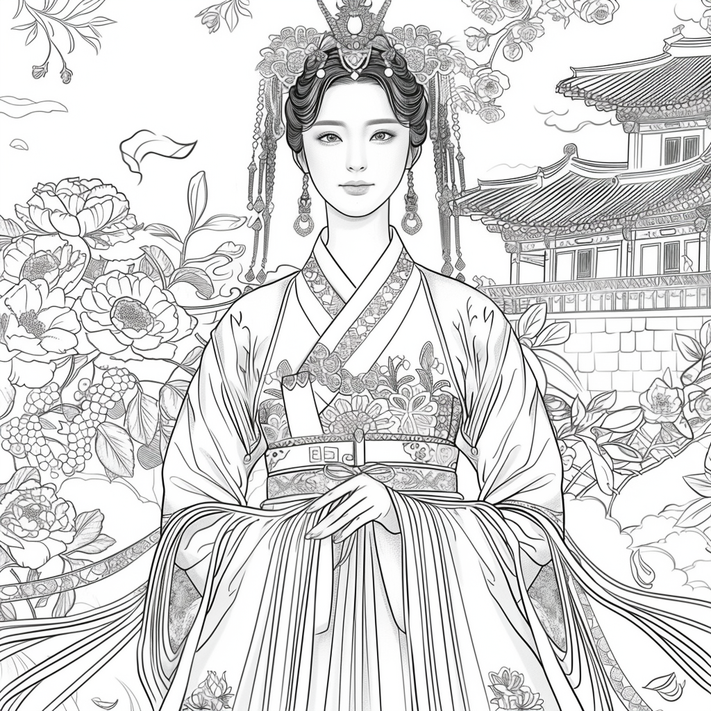 The Golden Empress of Blossoming Realms
