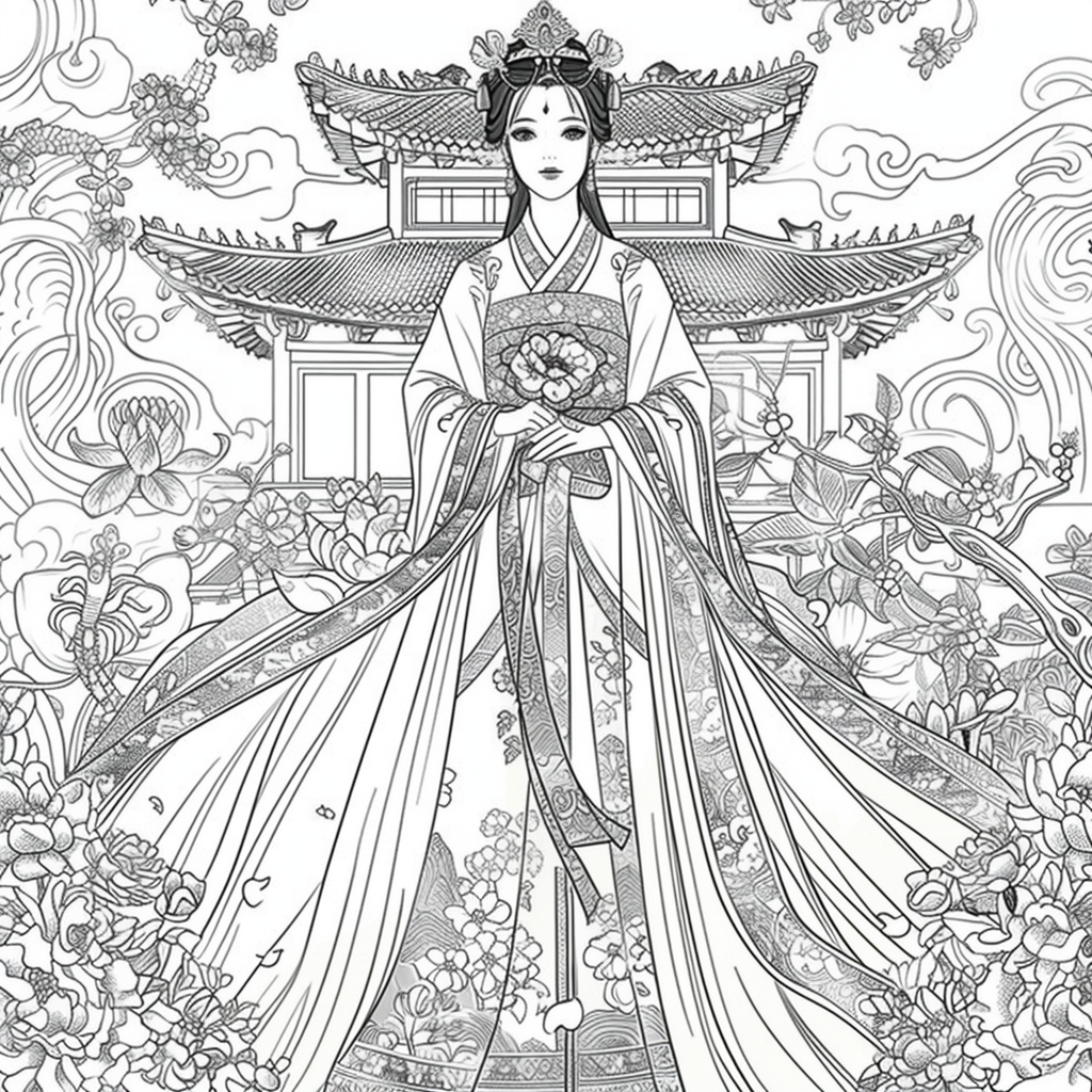 The Golden Empress of Blossoming Realms
