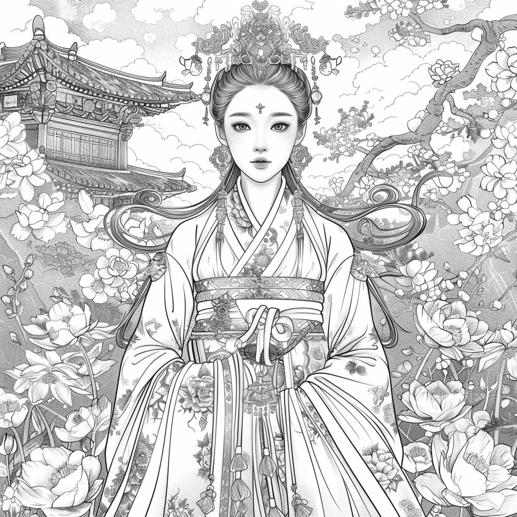 The Golden Empress of Blossoming Realms