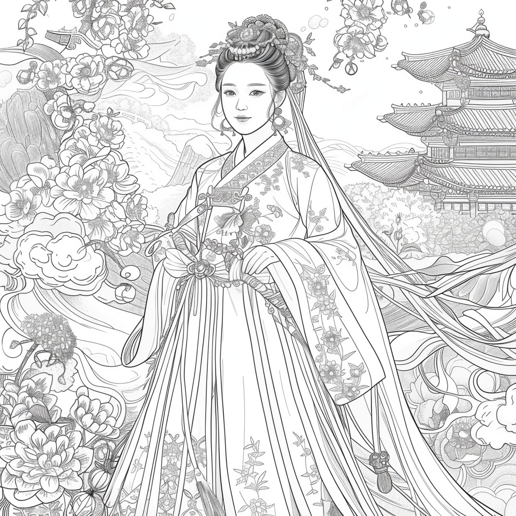 The Golden Empress of Blossoming Realms