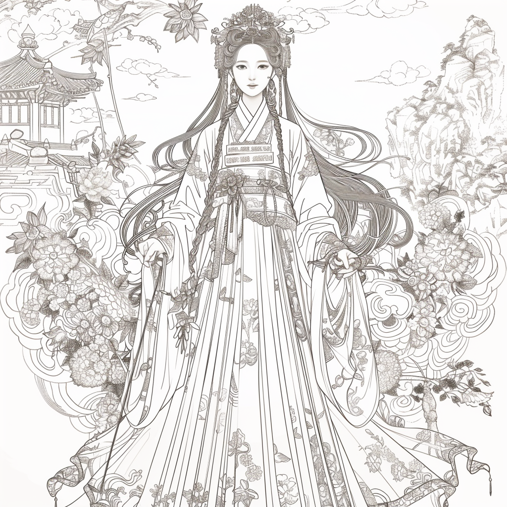 The Golden Empress of Blossoming Realms