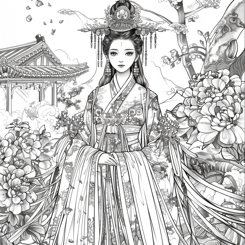 The Golden Empress of Blossoming Realms