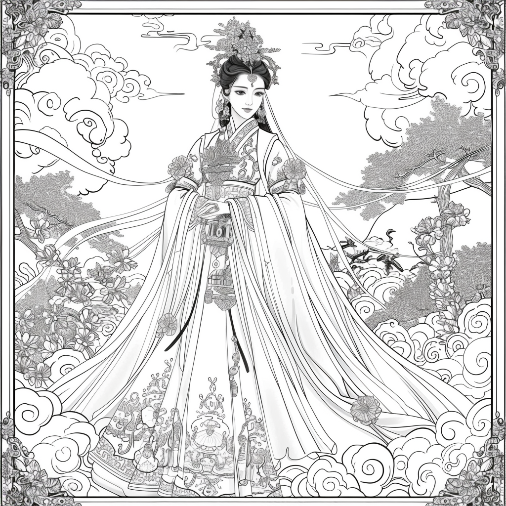 The Golden Empress of Blossoming Realms