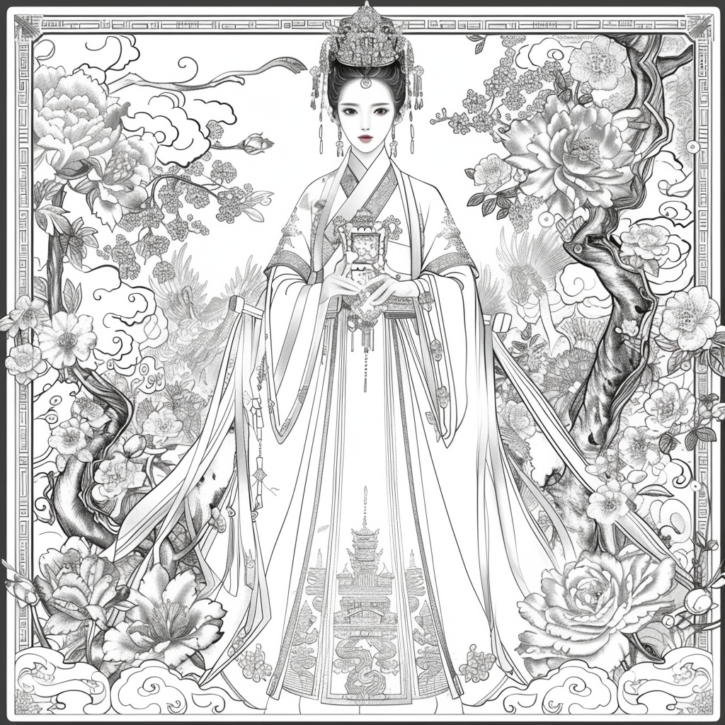 The Golden Empress of Blossoming Realms