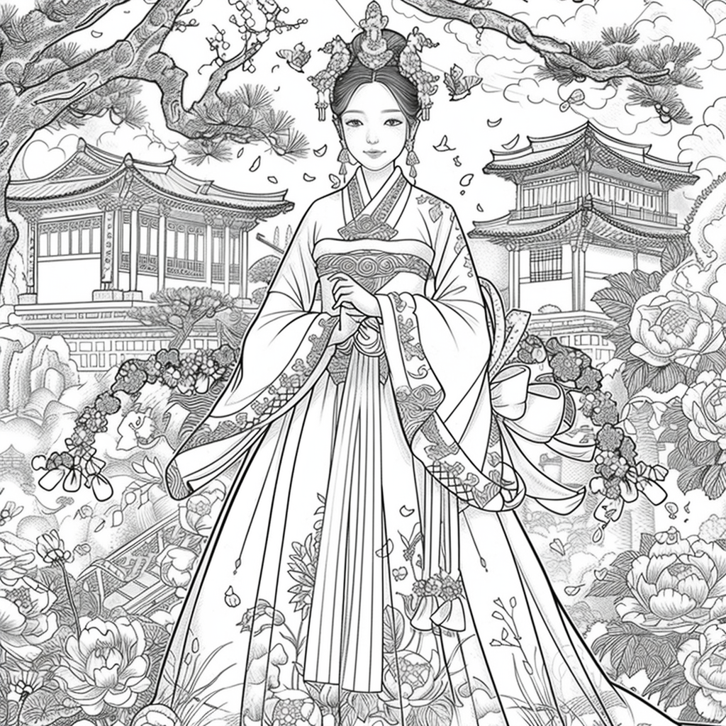 The Golden Empress of Blossoming Realms