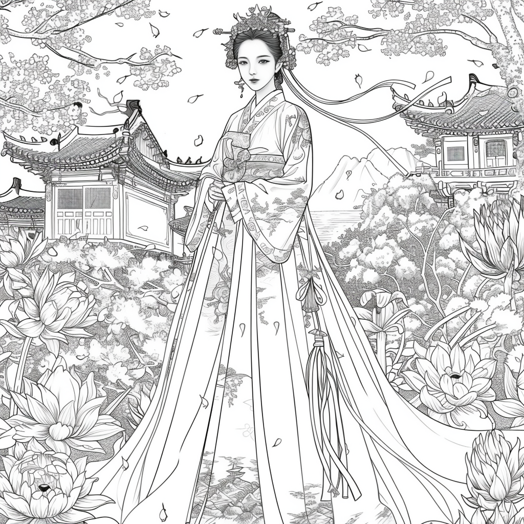 The Golden Empress of Blossoming Realms