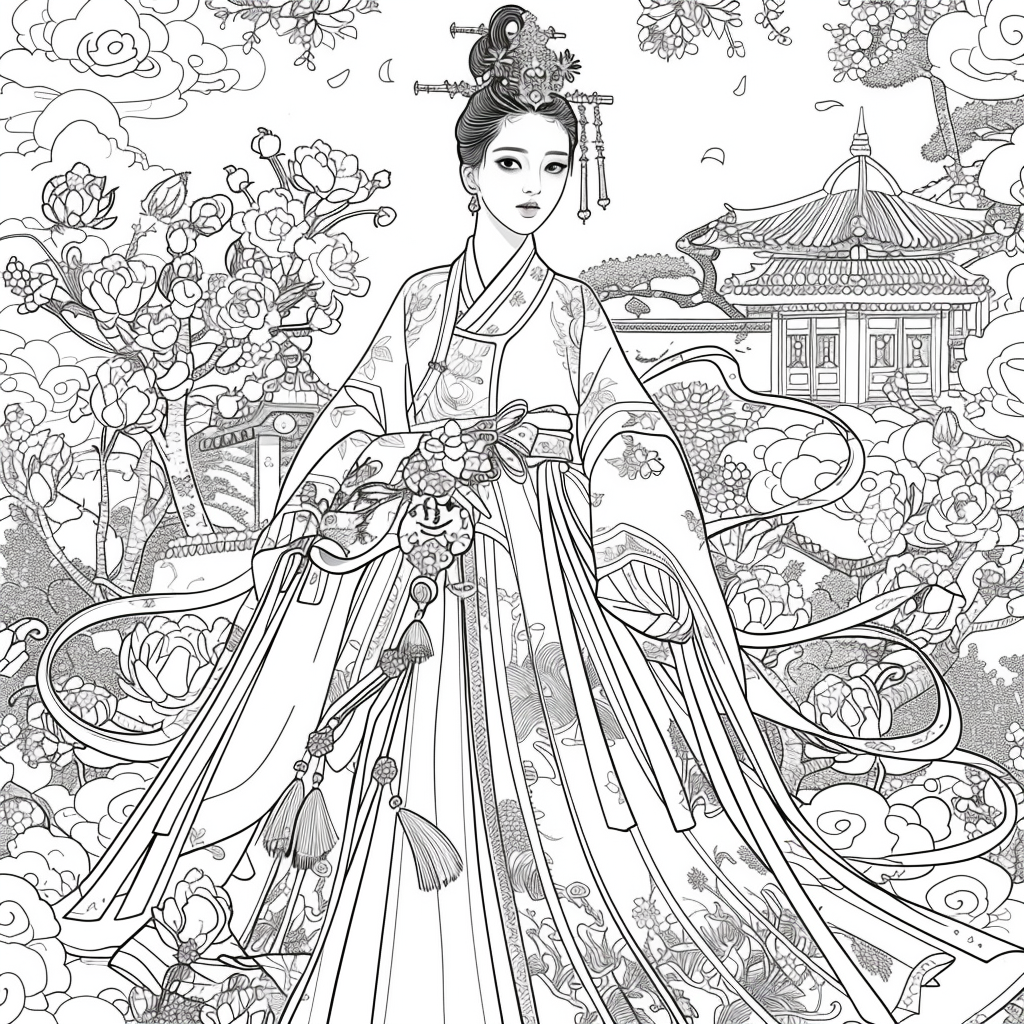 The Golden Empress of Blossoming Realms