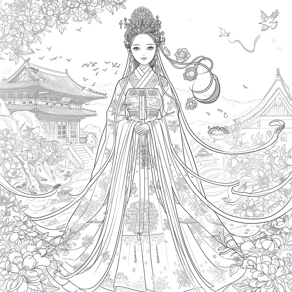 The Golden Empress of Blossoming Realms