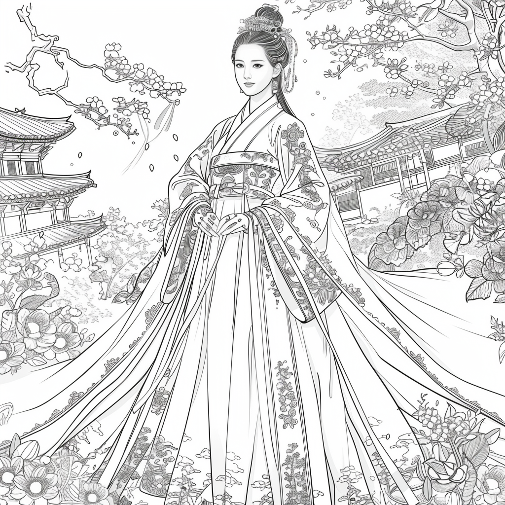 The Golden Empress of Blossoming Realms
