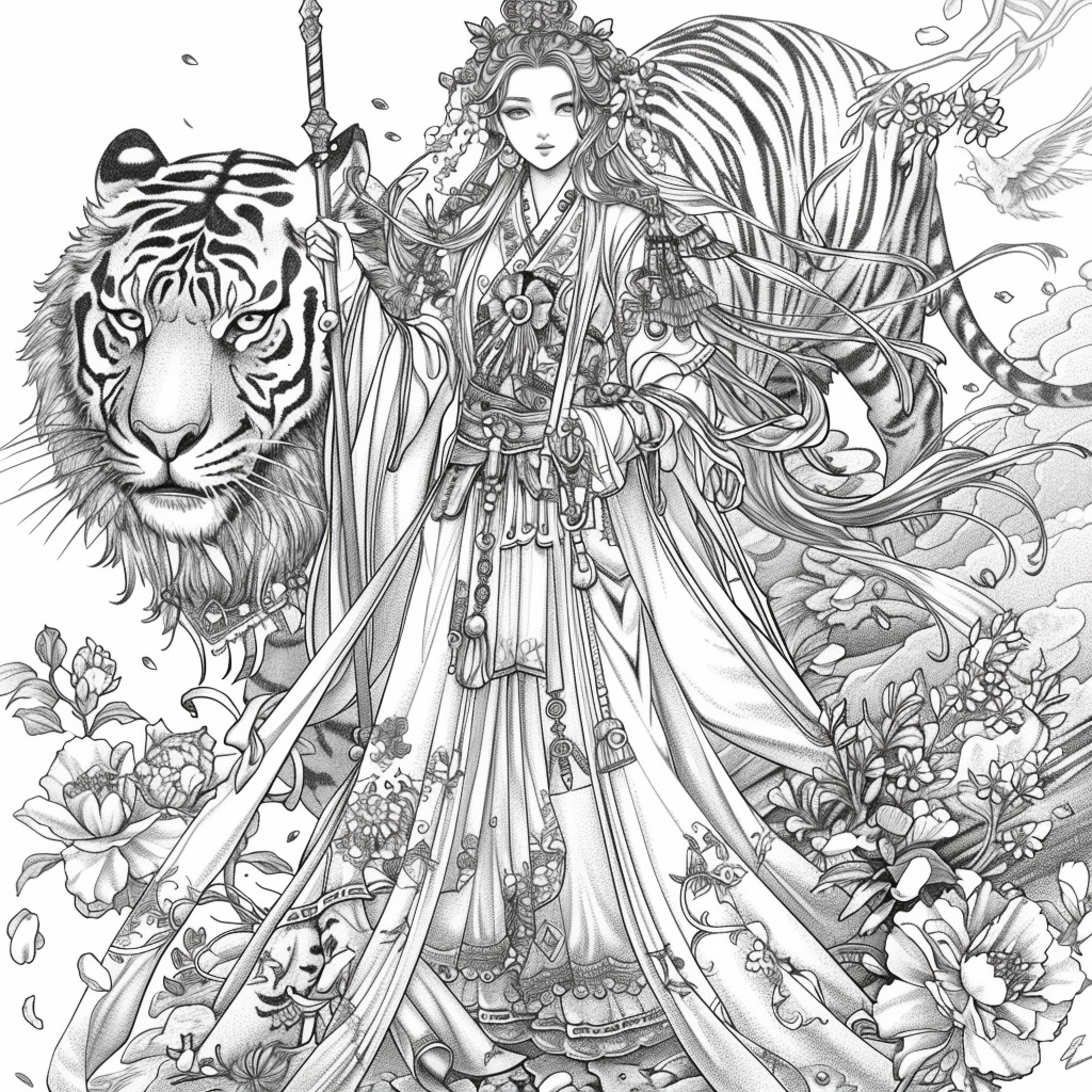 The Tiger Princess of Blossoming Courage