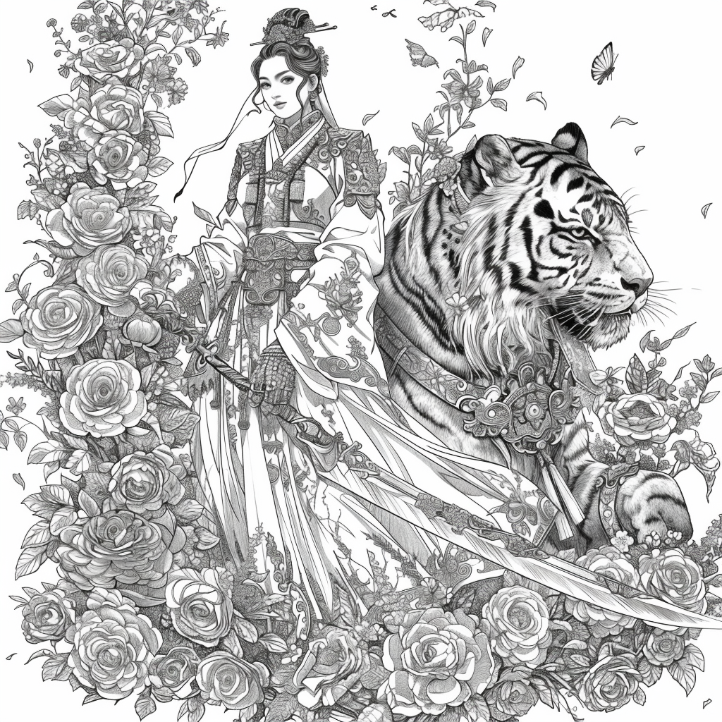 The Tiger Princess of Blossoming Courage