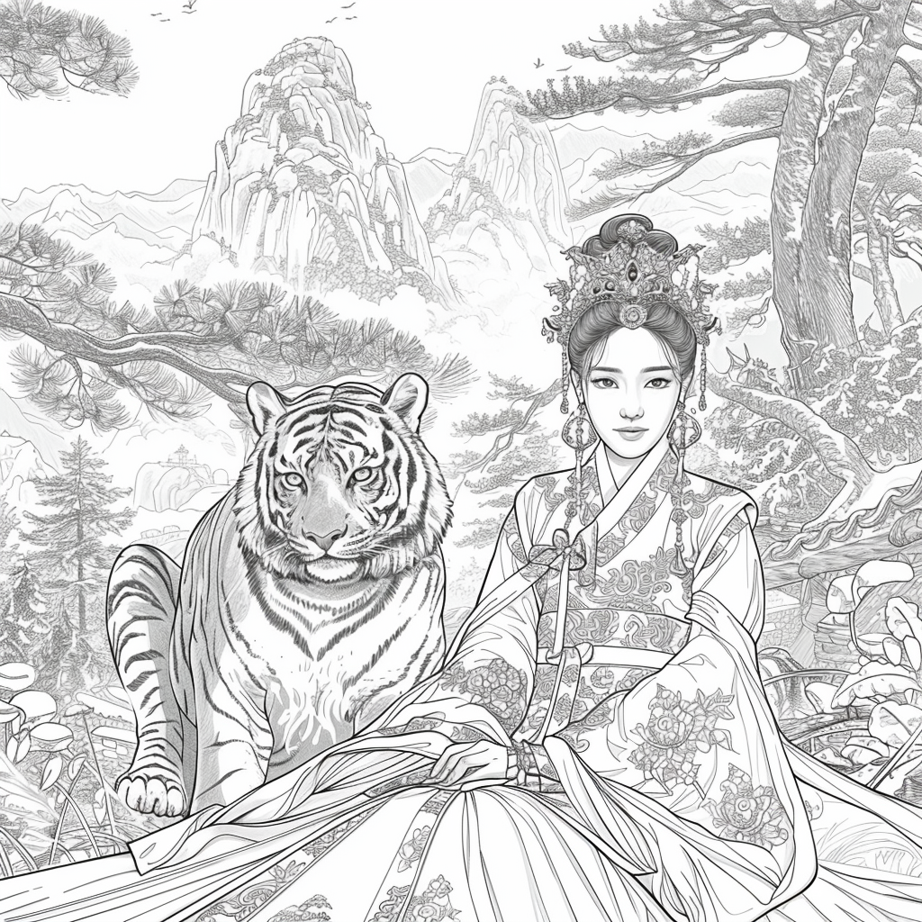 he Queen and the Tiger