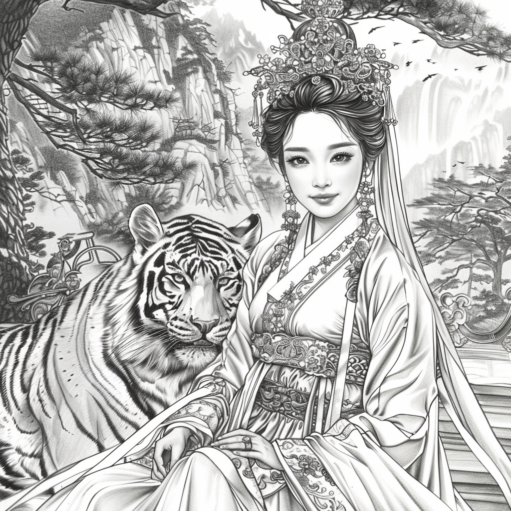he Queen and the Tiger