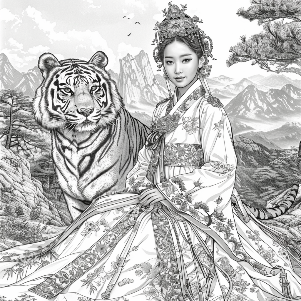 he Queen and the Tiger