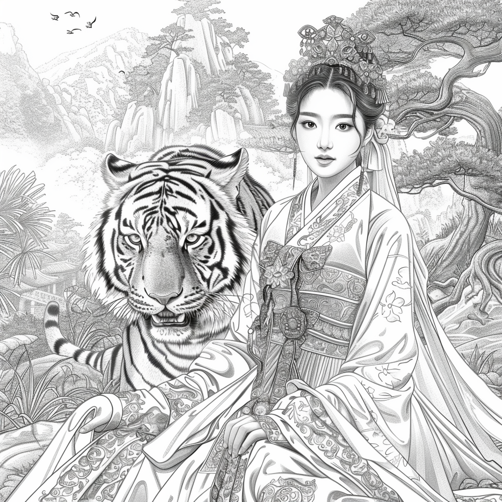 he Queen and the Tiger
