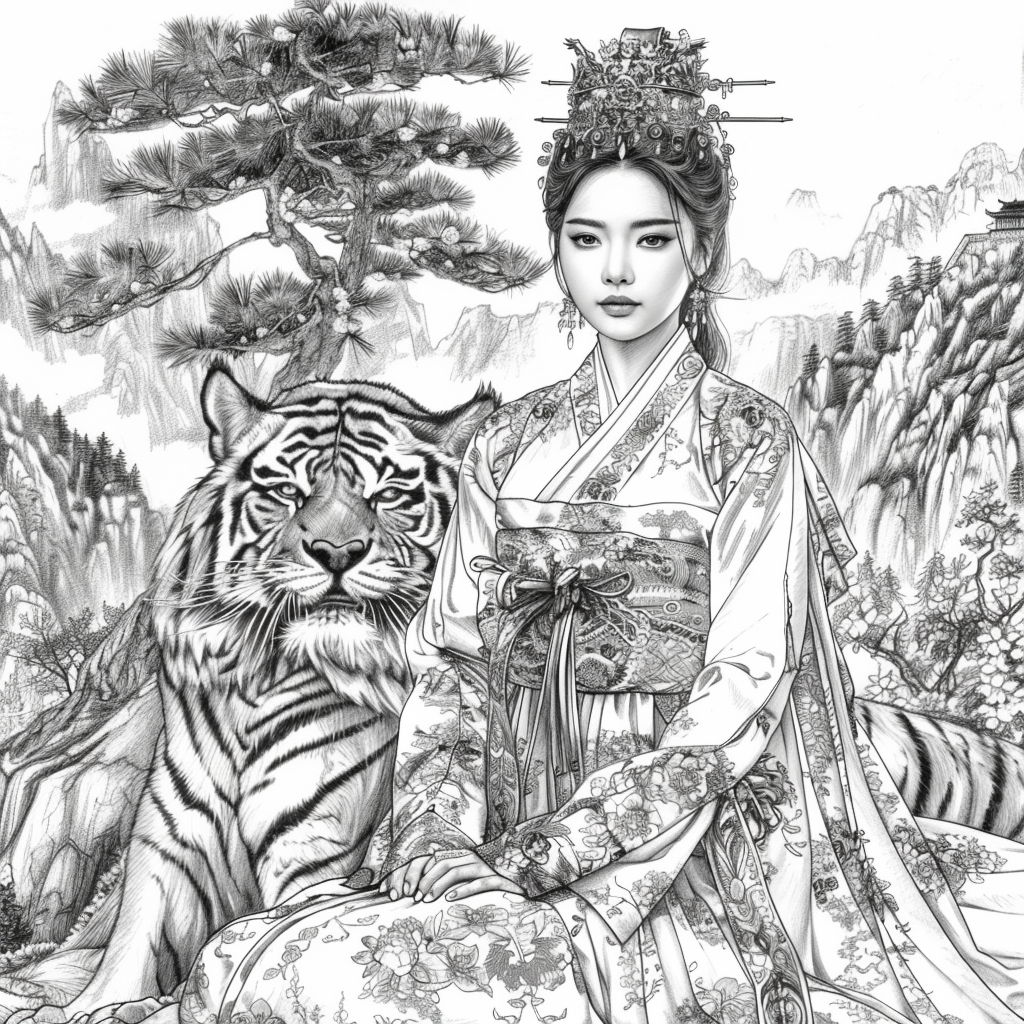 he Queen and the Tiger