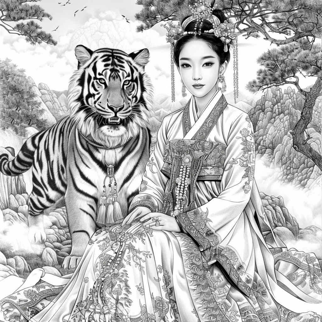 he Queen and the Tiger