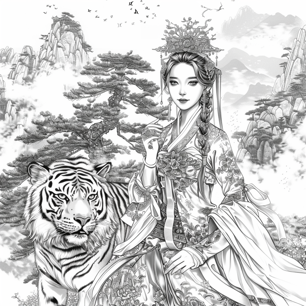 he Queen and the Tiger