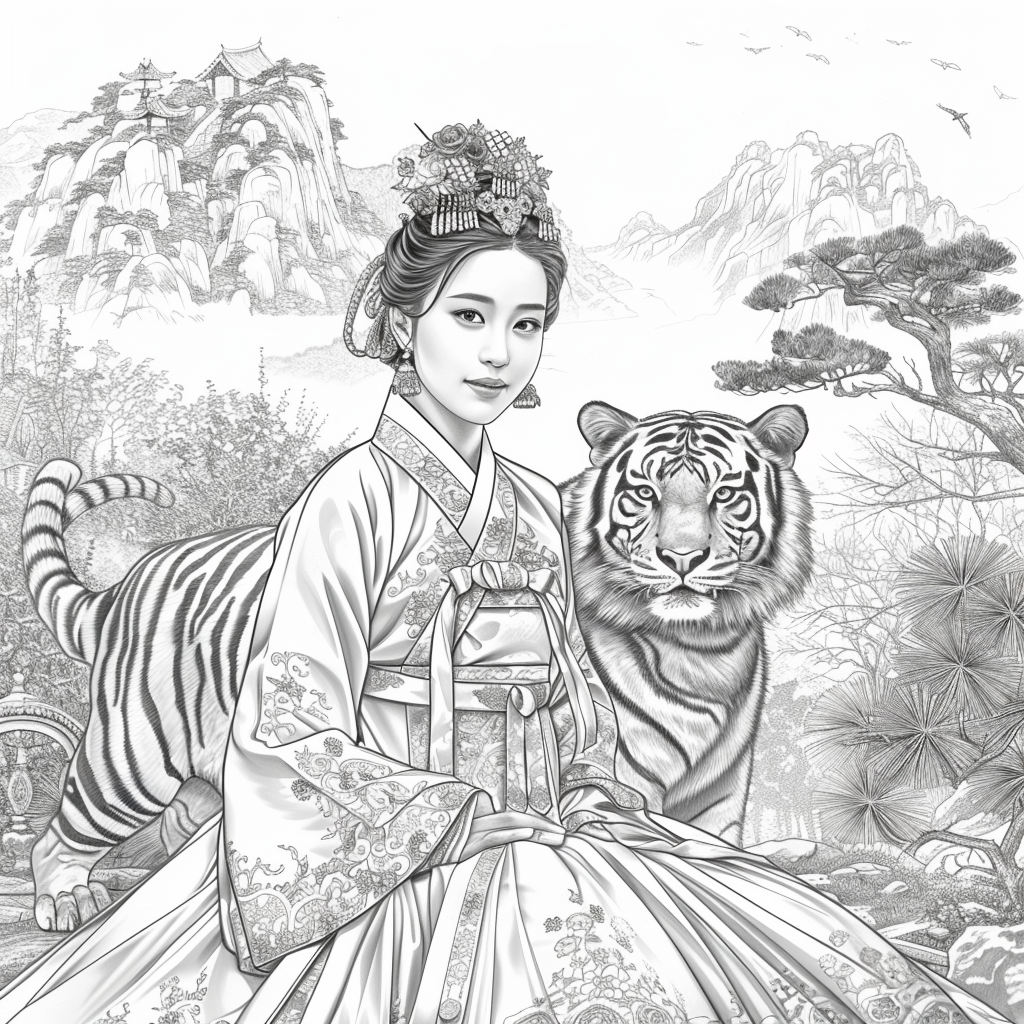 he Queen and the Tiger
