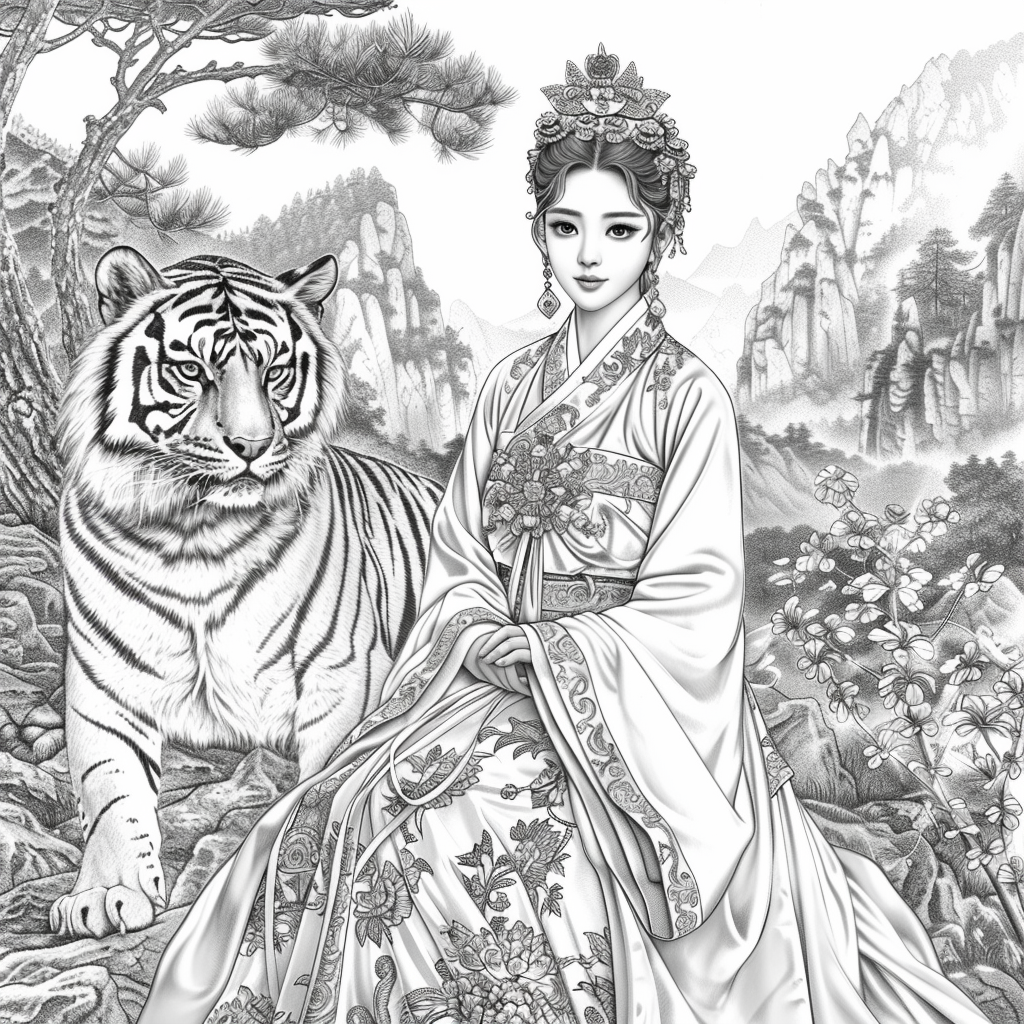 he Queen and the Tiger
