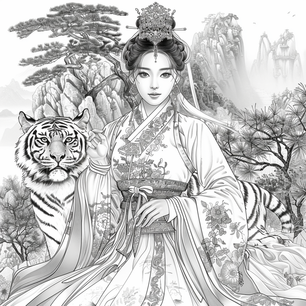 he Queen and the Tiger