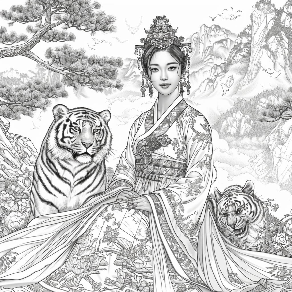 he Queen and the Tiger