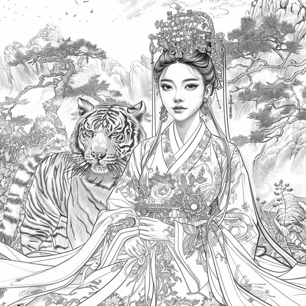 he Queen and the Tiger