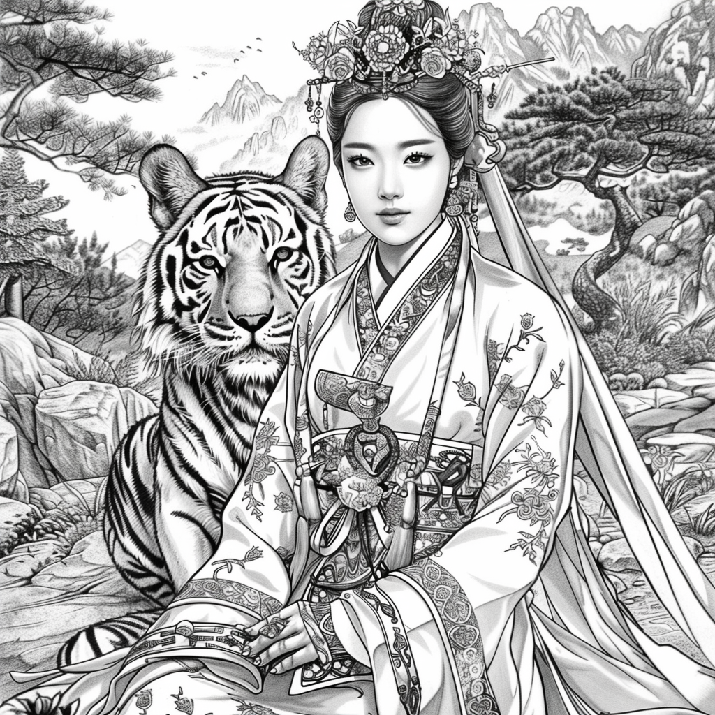 he Queen and the Tiger