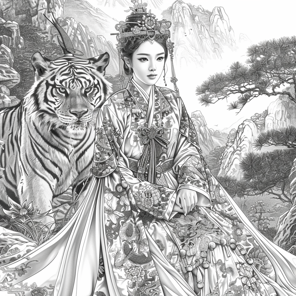 he Queen and the Tiger