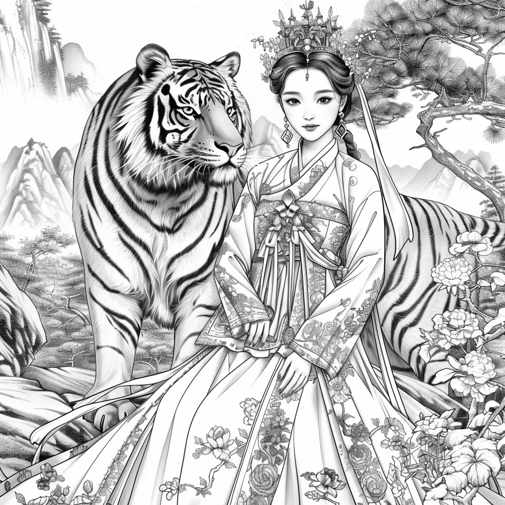 he Queen and the Tiger