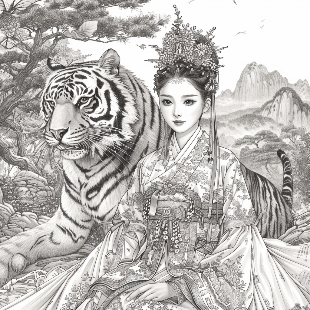 he Queen and the Tiger